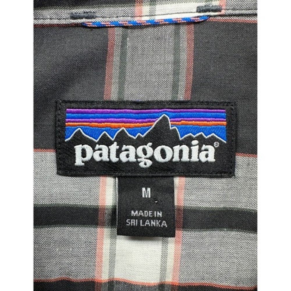 Patagonia Shirt Womens Medium Plaid Long Sleeved Island Hopper Fishing Outdoors - Picture 3 of 15